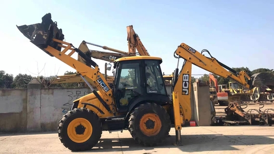 日本製のJCB 4CXローダー 15TON バックホーローダー