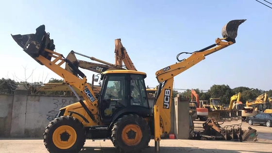 Jcb 4CX 中古 バックホー ローダー 20トン 日本 オリジナル ペイント ローダー 移動型 ホール ローダー