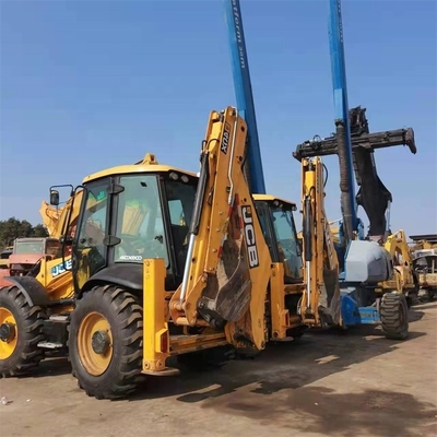 8TON名乗荷重 低労働時間と良好な状態のJCB 4CXバックホーローダーを使用