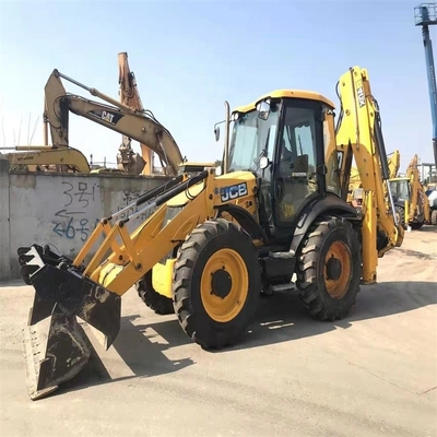 8TON名乗荷重 低労働時間と良好な状態のJCB 4CXバックホーローダーを使用