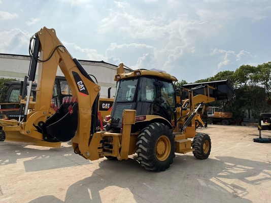CAT 420F 20トンの稼働重量と0〜2000時間の作業時間を持つ古着バックホーローダー