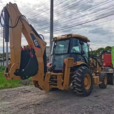 CAT 420F 20トンの稼働重量と0〜2000時間の作業時間を持つ古着バックホーローダー