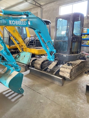 日本で使用されたDigger Kobelco SK40SR クローラー掘削機とLiyuan水力シリンダー