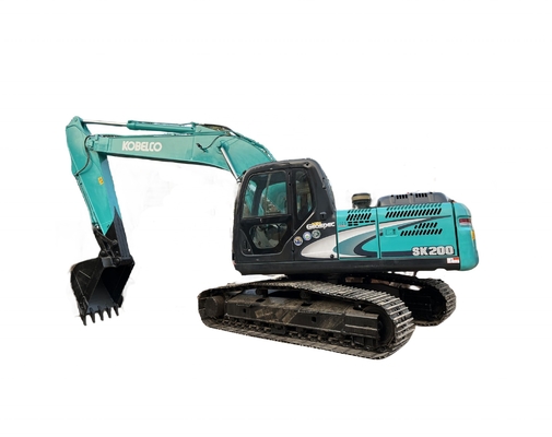日本で使用されたコベルコ SK210LC掘削機とリユアン水力ポンプとオリジナルペイント
