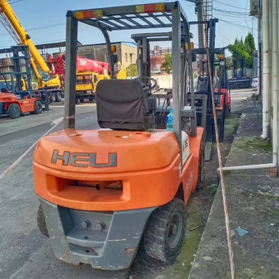 90% 中古 トラック HELI K35 3.5TON オリジナル塗料と良い持ち上げフォークリフト