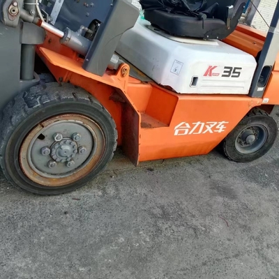90% 中古 トラック HELI K35 3.5TON オリジナル塗料と良い持ち上げフォークリフト