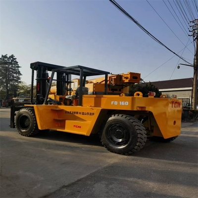 多機能用TCMディーゼルフォークリフト FD160 シャンハイのビルディング用フォークリフト16TON