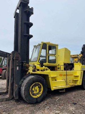 32トンのKOMATSU FD320 ディーゼルフォークリフト,手動操作と低労働時間