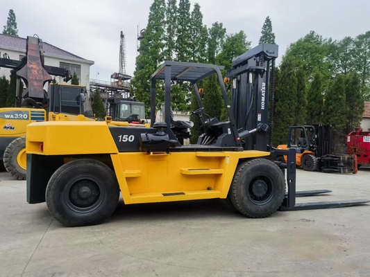 KOMATSU FD150 15トンの手動操作パレットリフティングトラック
