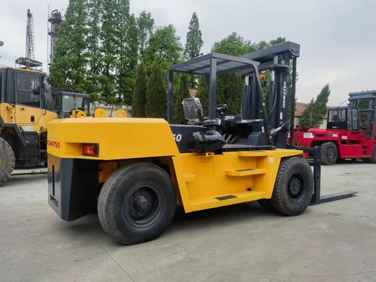 KOMATSU FD150 15トンの手動操作パレットリフティングトラック
