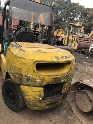 5トンのディーゼルミニフォークリフト 製造工場用コンテナリフトトラック KOMATSU FD50