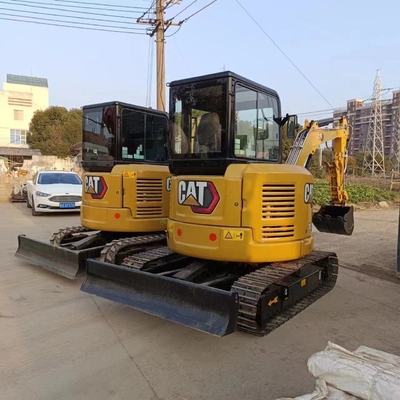 CAT303.5E オリジナルペイントと日本EPAエンジンを搭載したキャタピラー製の水力掘削機