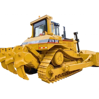 中古キャタピラーD7H 高生産性の古き用クローラーブルドーザー