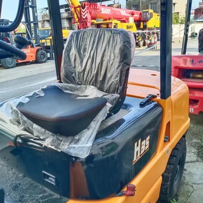 良い状態 HANGCHA H35 3.5トン ディーゼルパワーパレットリフティングトラック 1100mm フォーク幅