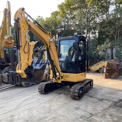 日本 エンジン用0.12m3バケツ容量で90%状態のCat 303.5eミニ掘削機