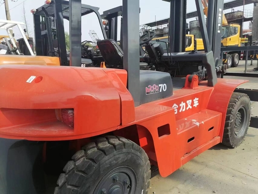 HELI FD70 ディーゼルフォークリフト 7トンの高効率の持ち上げ能力 中古