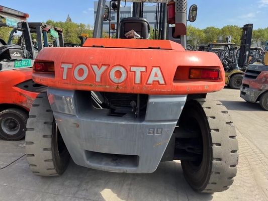 日本 オリジナルTOYOTA FD80 8トンディーゼルフォークリフト