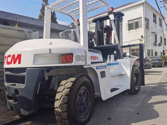 日本 建設用 TCM 6 トン ディーゼルフォークリフト オリジナル カラー 重量 6000 kg