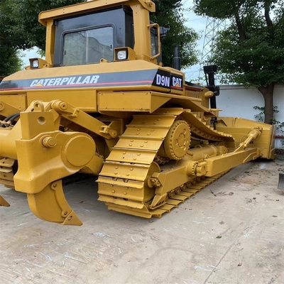 CAT D9N オリジナルキャットエンジンと水力クローラーブルドーザーの二手キャットブルドーザーの
