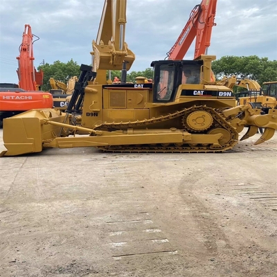 CAT D9N オリジナルキャットエンジンと水力クローラーブルドーザーの二手キャットブルドーザーの