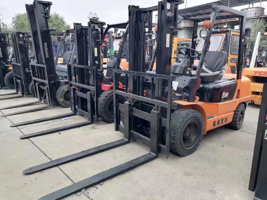 信頼性の高いハンチャH30 ハンジョウディーゼル用フォークリフト 5570kg