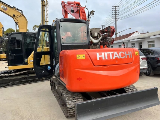 中古ヒタチ ZX70 掘削機 日本原油 EPA エンジン CAT 水力シリンダー