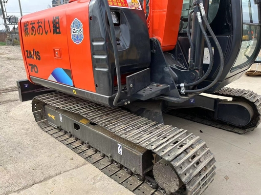 中古ヒタチ ZX70 掘削機 日本原油 EPA エンジン CAT 水力シリンダー