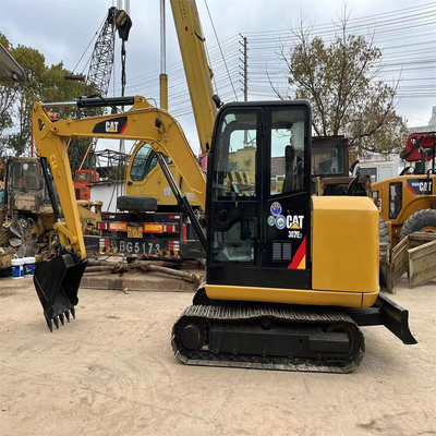 CAT 307e2 トシバ水力ポンプ付きの中古クローラー掘削機