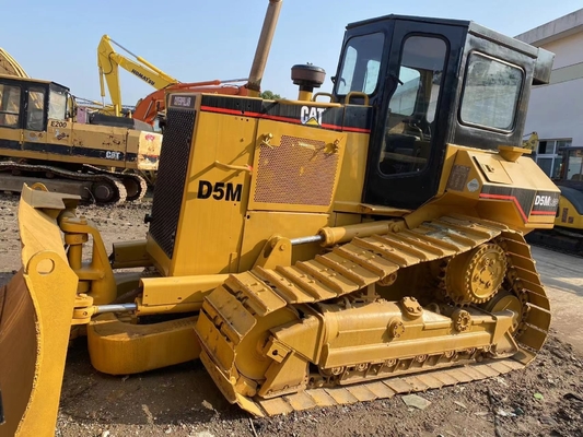 日本製の高効率のCaterpillar CAT D5Mブルドーザー