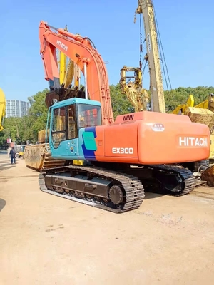 中古のヒタチEX300 クローラー掘削機 安価で耐久性のある建設機器