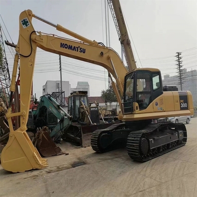 90% 日本製 コマツー PC300 掘削機 1.4m3 バケツの水力駆動用クローラー掘削機