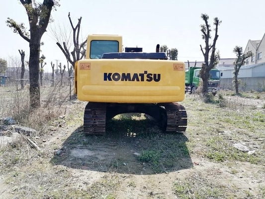 コマツー PC120 エグババター エンジンと水圧バルブ