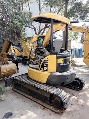 KOMATSU 水力シリンダー 中古 ミニ掘削機 PC35 3.5 トン クローラー掘削機