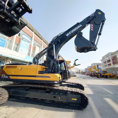 原始液圧バルブと0〜2000時間の作業時間を持つ22トンのクローラー掘削機 HX220L