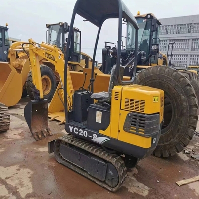 完璧な状態 YUCHAI YC20-8 ミニ掘削機 2トン 2023年