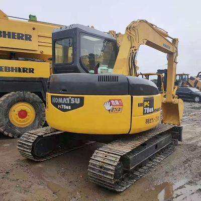 KOMATSU PC78US 高度な水力システム付きの掘削機 100% 準備済み 優れた状態