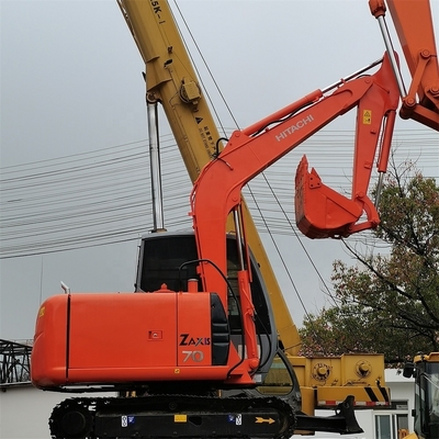 中古のHITACHI ZX70 クローラー用掘削機と建設機械は,優れた状態です.