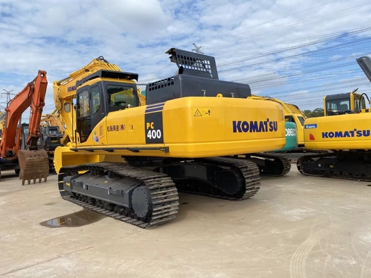 中古のKOMATSU PC400-7 高級水力システムと400KWのエンジンを備えた掘削機