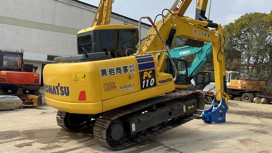 高効率の稼働 建設用で日本から輸入されたコマツー110-7掘削機