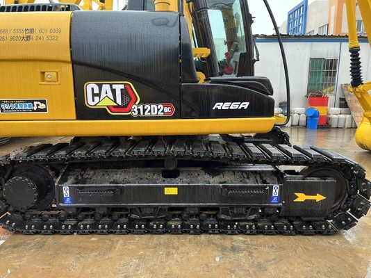 12500 KG 中古キャターピラーキャット 312D2GC掘削機 59kWの電力と良好な状態