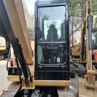中古のCAT 305.5E2 ミニ掘削機 オリジナルエンジン5400KGの水力クローラー掘削機