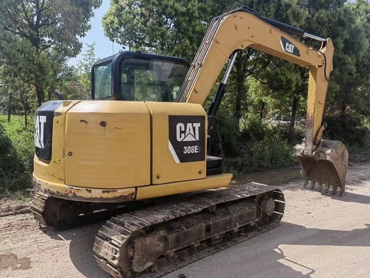 2022年 中古 Cat308E2 クローラー掘削機 8トンの作業重量 建設用