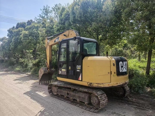 2022年 中古 Cat308E2 クローラー掘削機 8トンの作業重量 建設用