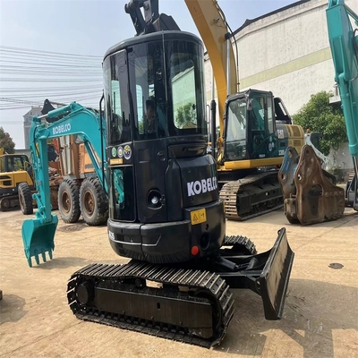 良い状態で 3.5TON 稼働重量を持つ Kobelco SK35 水力クローラー掘削機