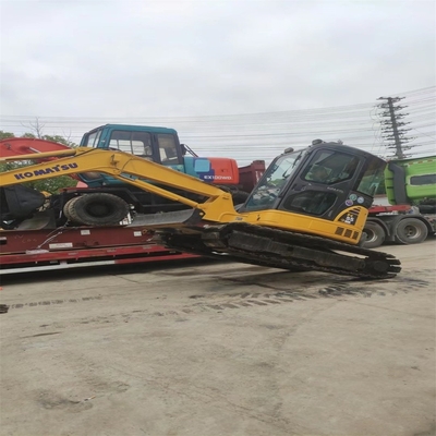 原始日本エンジンと他の水力ポンプ付きのKOMATSU PC55MRクローラー掘削機