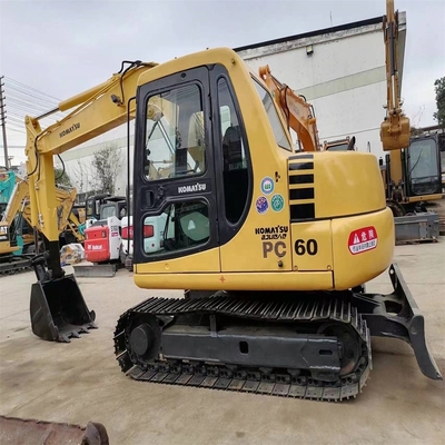 40KW KOMATSU PC60 掘削機 オリジナルデザイン 建設現場の良い状態