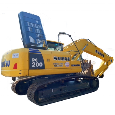 日本原作 建設機械 KOMATSU PC200 掘削機 20トン クローラー チェーン 掘削機