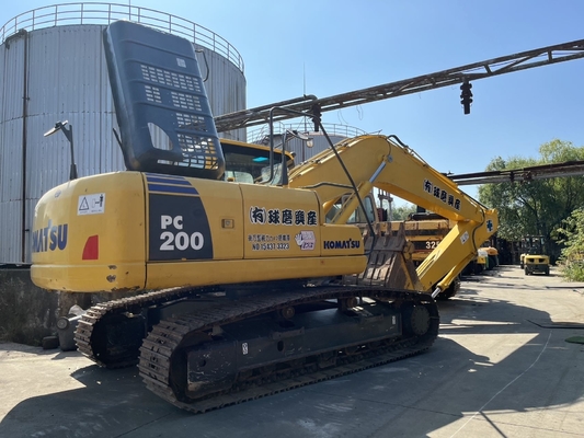 日本原作 建設機械 KOMATSU PC200 掘削機 20トン クローラー チェーン 掘削機