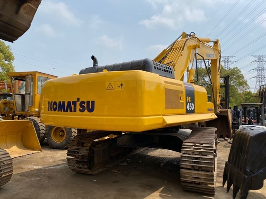 低労働時間 45 トン KOMATSU PC450 クローラー機械 建設機械 掘削機械