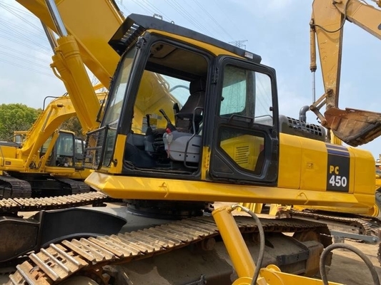 低労働時間 45 トン KOMATSU PC450 クローラー機械 建設機械 掘削機械